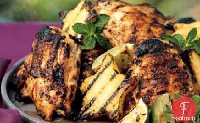 Poitrines De Poulet Marinées au Mojito