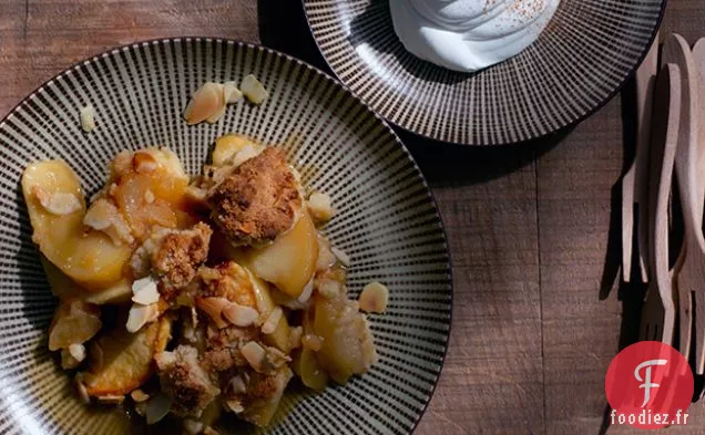 Croustillant aux Pommes Au Caramel