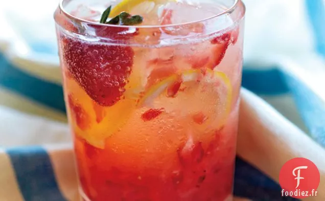 Spritzer à la Fraise Et au Citron