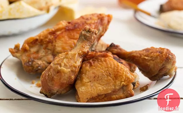 Poulet Frit avec Sauce