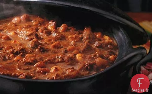 Chili d'Agneau Épicé et Chorizo
