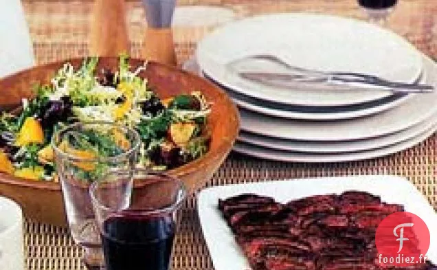 Steak de Jupe Sautée