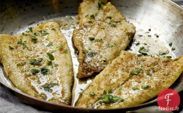 La recette de la Sole Meunière de Katie Lee
