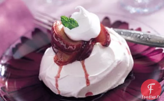 Pavlovas aux Prunes Épicées