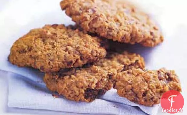 Biscuits au Chocolat à l'Avoine et à la Noix De Coco