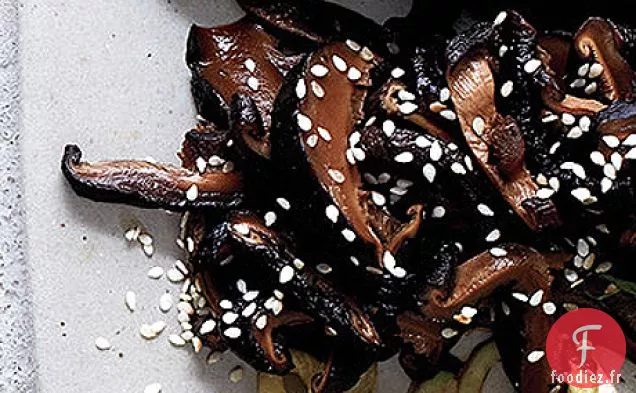 Champignons Shiitake Glacés au Soja