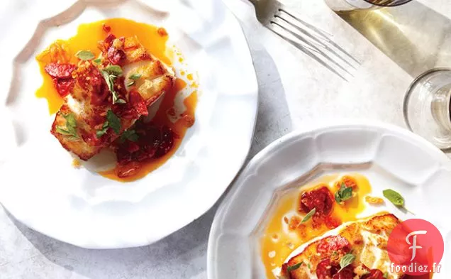 Morue au Chorizo et Chapelure