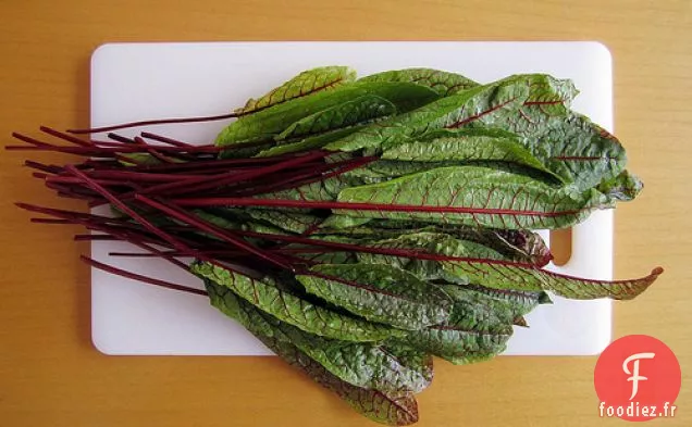 Oeufs Pochés À L'Oseille Au Beurre