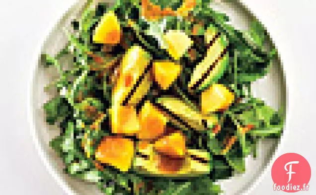 Salade d'Avocat aux Pêches
