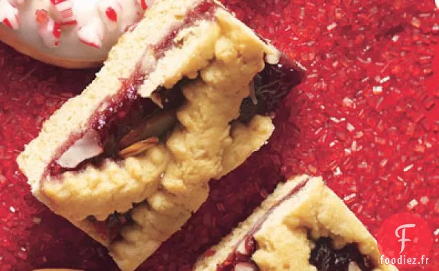 Barres Torte Linzer aux Framboises