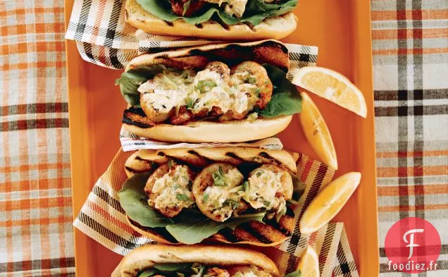 Rouleaux de Crevettes grillées à l'Oseille