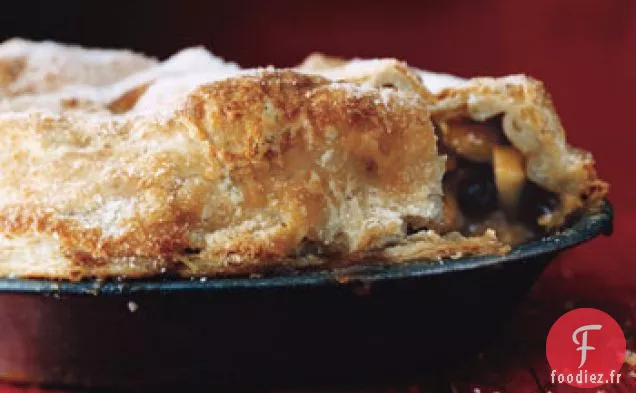 Tarte aux Pommes Au Rhum Et aux Raisins