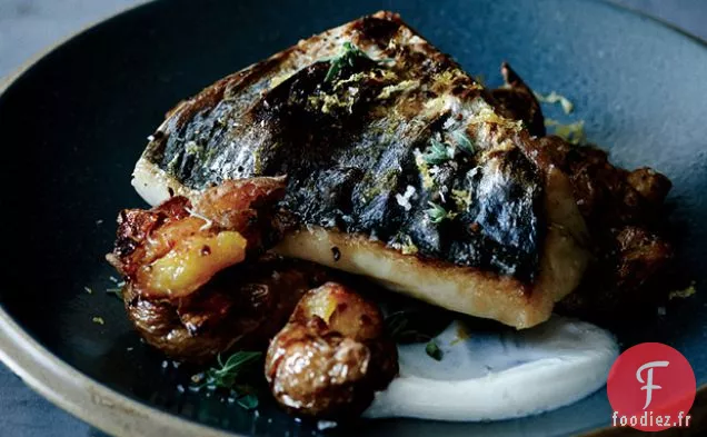 Maquereau aux Pommes de Terre Écrasées et à l'Origan