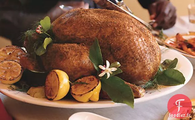Dinde aux Épices et Sauce au Cognac