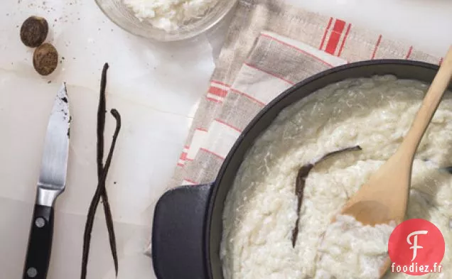 Riz Au Lait aux Gousses de Vanille