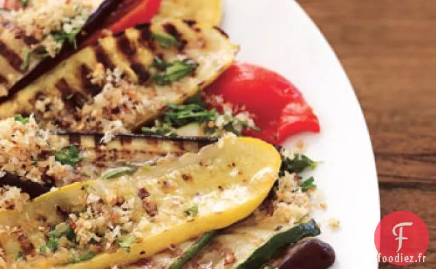 Légumes Grillés à l'Espagnole avec Picada de Chapelure