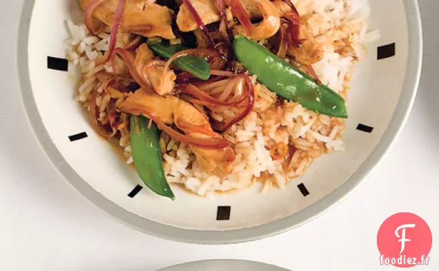 Sauté de Poulet Épicé à l'Orange