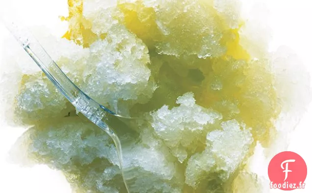 Granité de Céleri aux Pommes