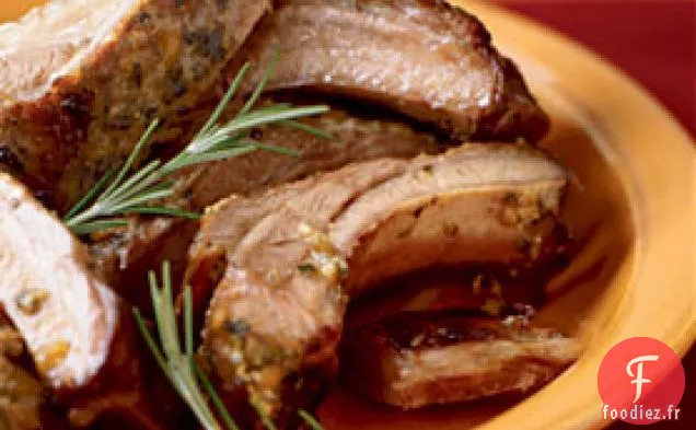 Côtes Levées au Four avec Marinade au Citron Confit