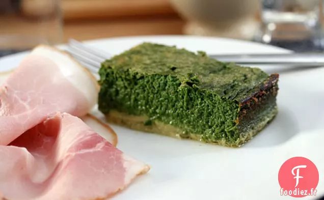 Gâteau aux Épinards