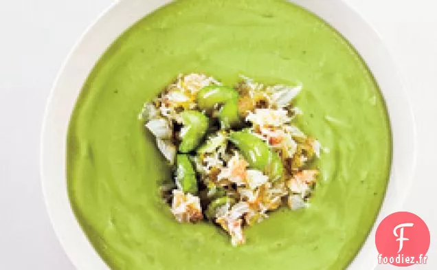 Soupe d'Avocat et de Crabe