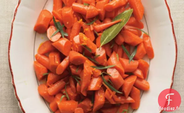 Carottes Glacées Épicées au Xérès et aux Agrumes