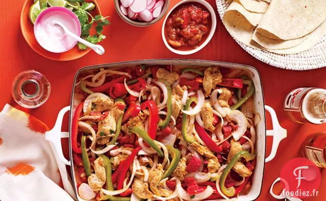 Fajitas au Poulet