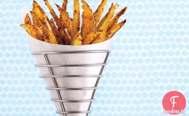 Frites Croustillantes Assaisonnées Au Four