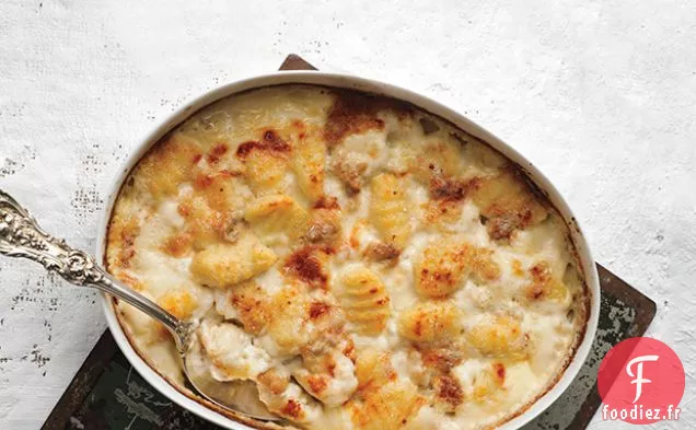 Gratin de Gnocchis au Gorgonzola Dolce