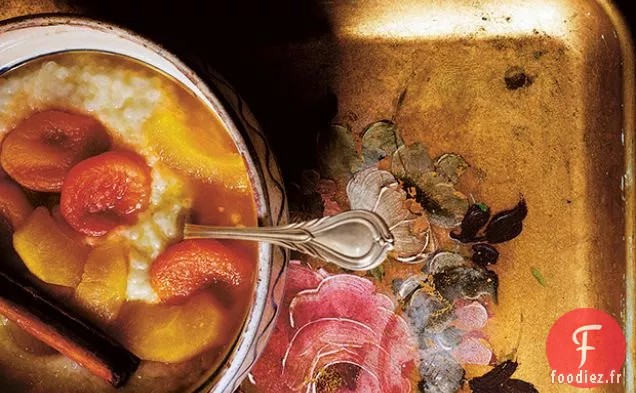 Tapioca aux Pommes Cuites et Abricots