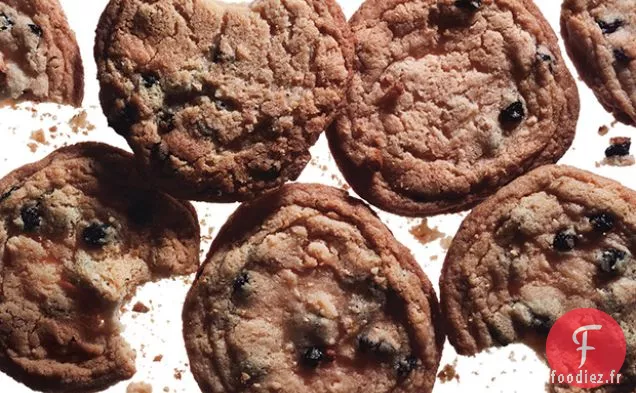 Biscuits aux Myrtilles et à la Crème