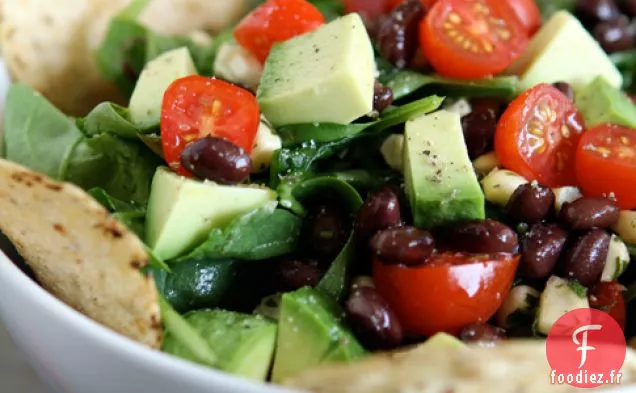 Recette de Salade Mexicaine aux Épinards