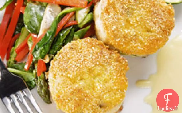 Épinards De Sésame Sautés Aux Asperges