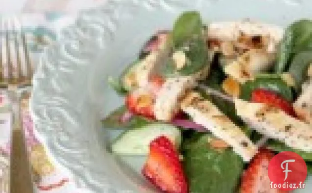 Salade d'Épinards aux Fraises