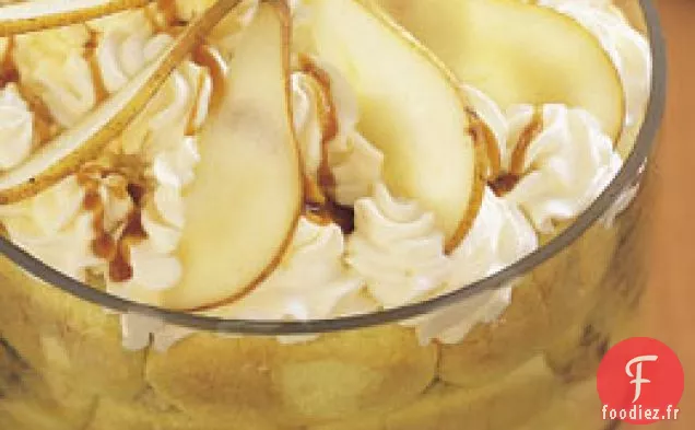 Bagatelle d'automne avec Pommes Rôties, Poires et Sauce Citrouille-Caramel