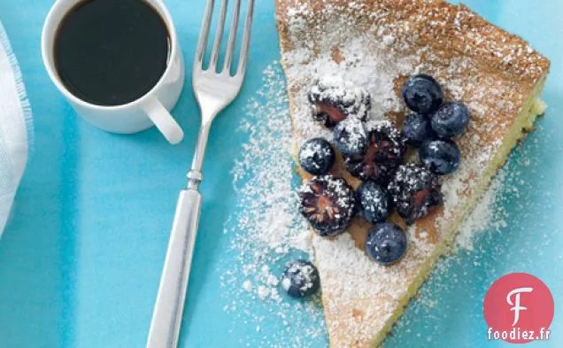 Torte Citron-Noix aux Baies d'été