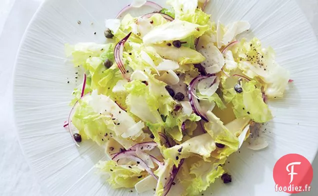 Salade d'Escaroles au Raifort et Câpres