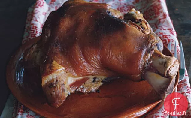 Épaule De Porc Rôtie À l'Ail