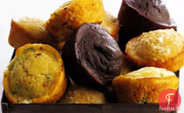Muffins au Bacon et au Maïs
