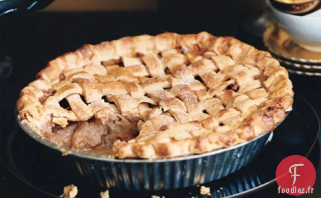 Tarte aux Pommes en Treillis avec de la Cassonade Mexicaine