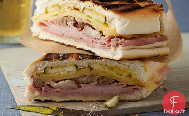 Sandwich Cubain Grillé (Sandwich Cubano)