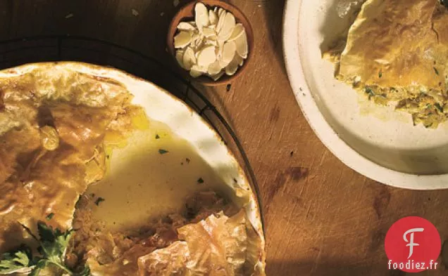 Tarte Au Poulet à La Marocaine