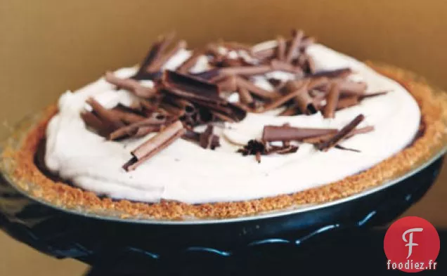 Tarte à la Crème au Chocolat Et à la Cannelle