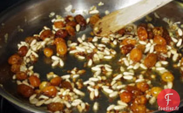 Épinards Aux Pignons Et Raisins Secs