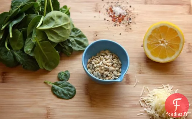 Pâtes Épicées aux Épinards