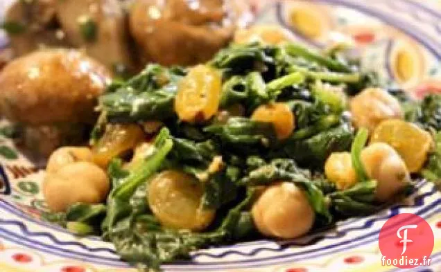 Épinards Aux Pois Chiches
