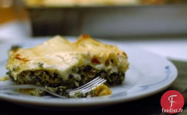Lasagne Aux Épinards Et Portobello