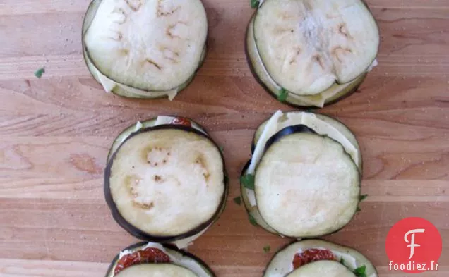 Sandwichs aux Aubergines au Four