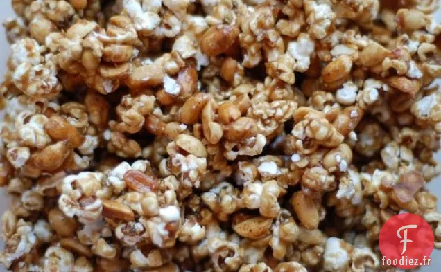 Maïs Caramel Épicé aux Arachides