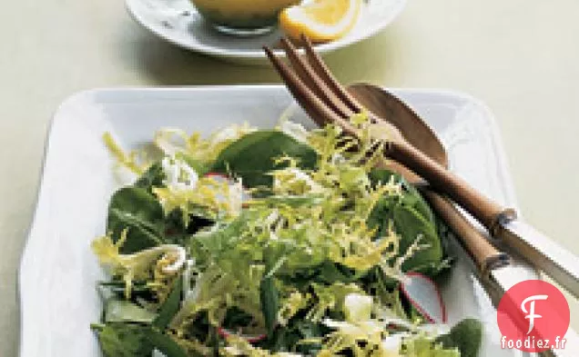 Salade Frisée Et Bébé-épinards